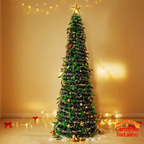 Árvore de Natal Retrátil Nevada Compacta 150cm – Pre Black Friday